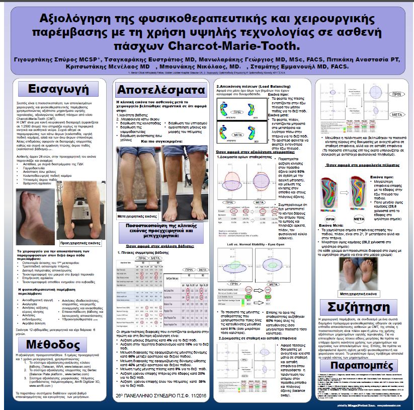 Provision of Physiotherapy Services & Processing and Presentation of Related Scientific Projects